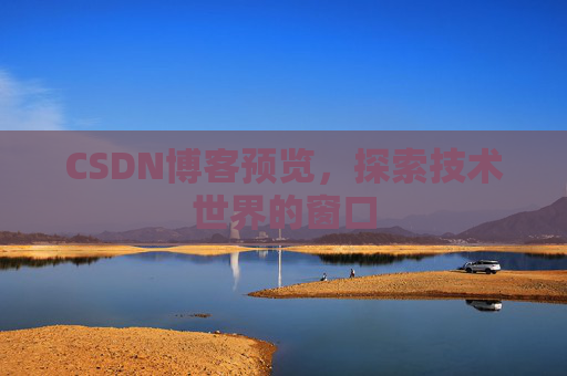 CSDN博客预览，探索技术世界的窗口